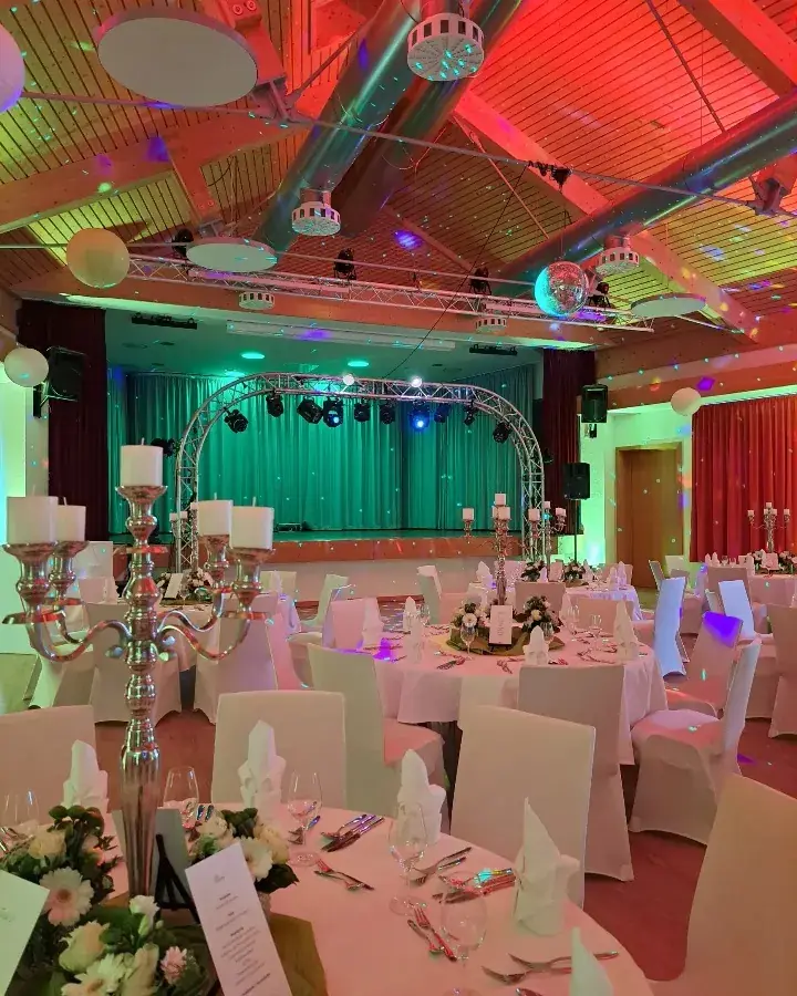 Beschallung im Festsaal
