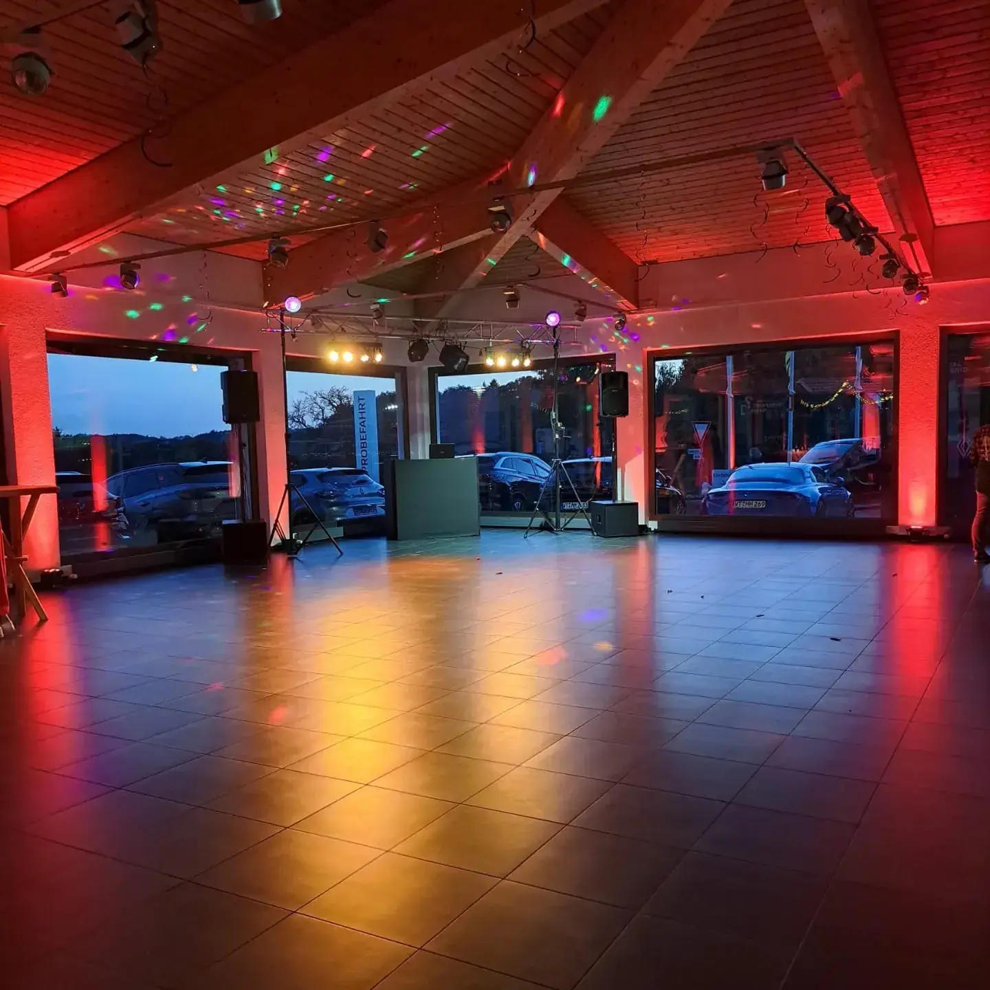 Vollständiges Lichtsetup im Innenbereich