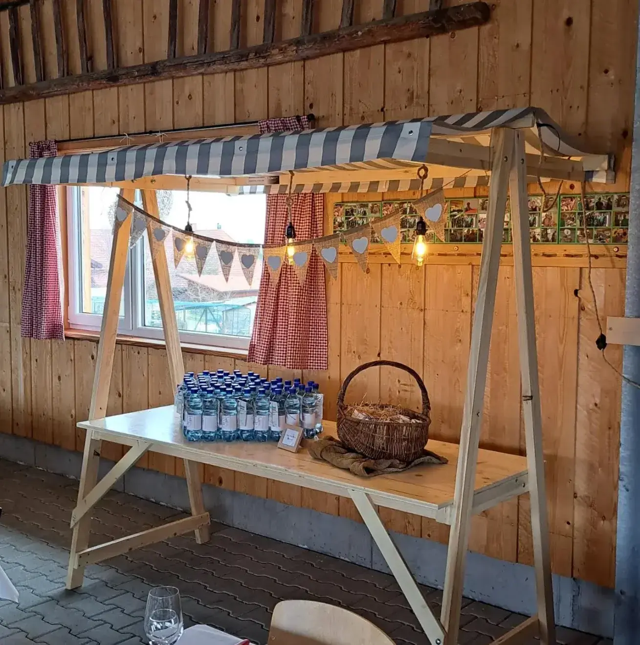 Wasserstand Innenbereich