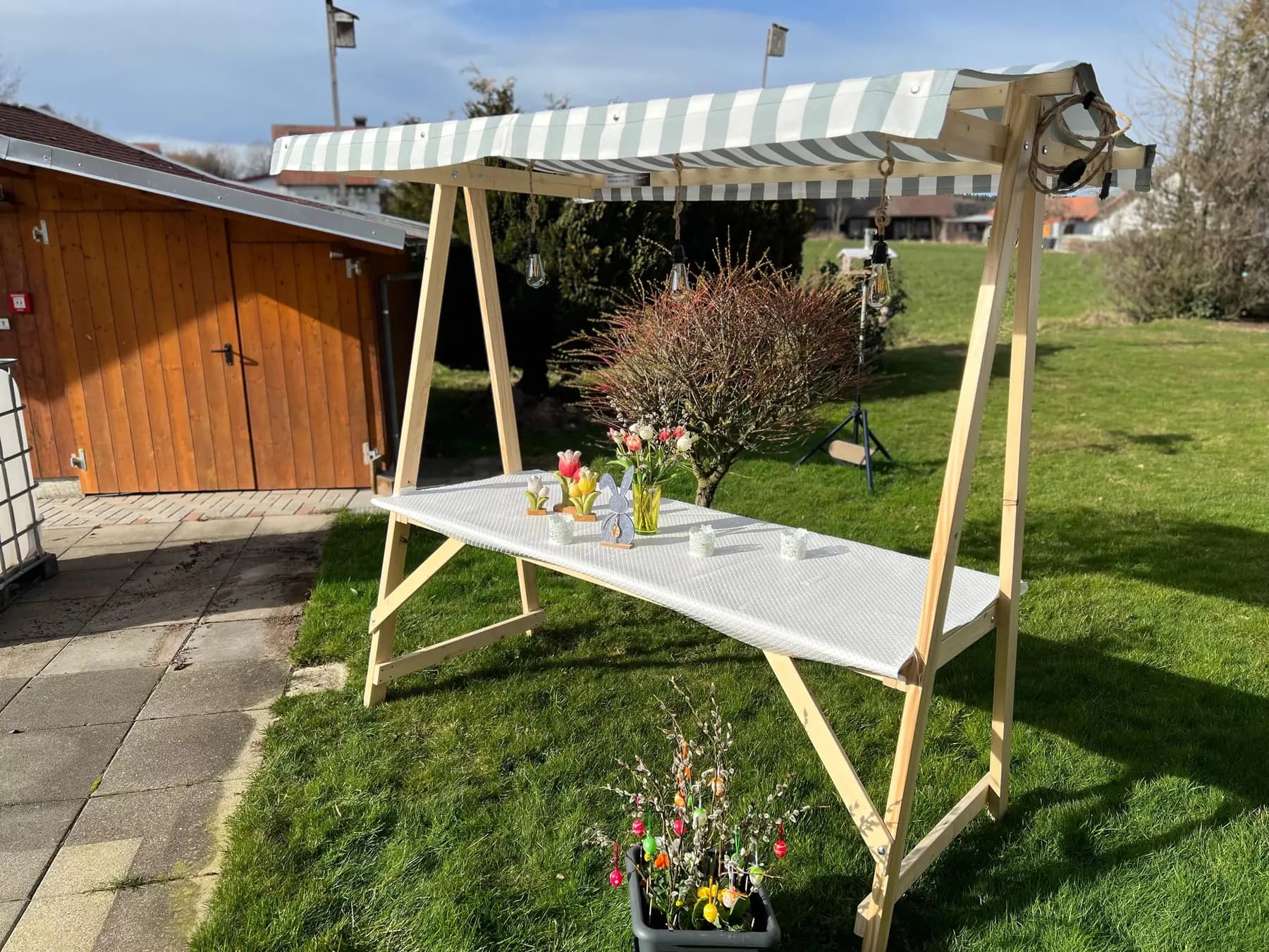 Frühlingsstand Outdoor