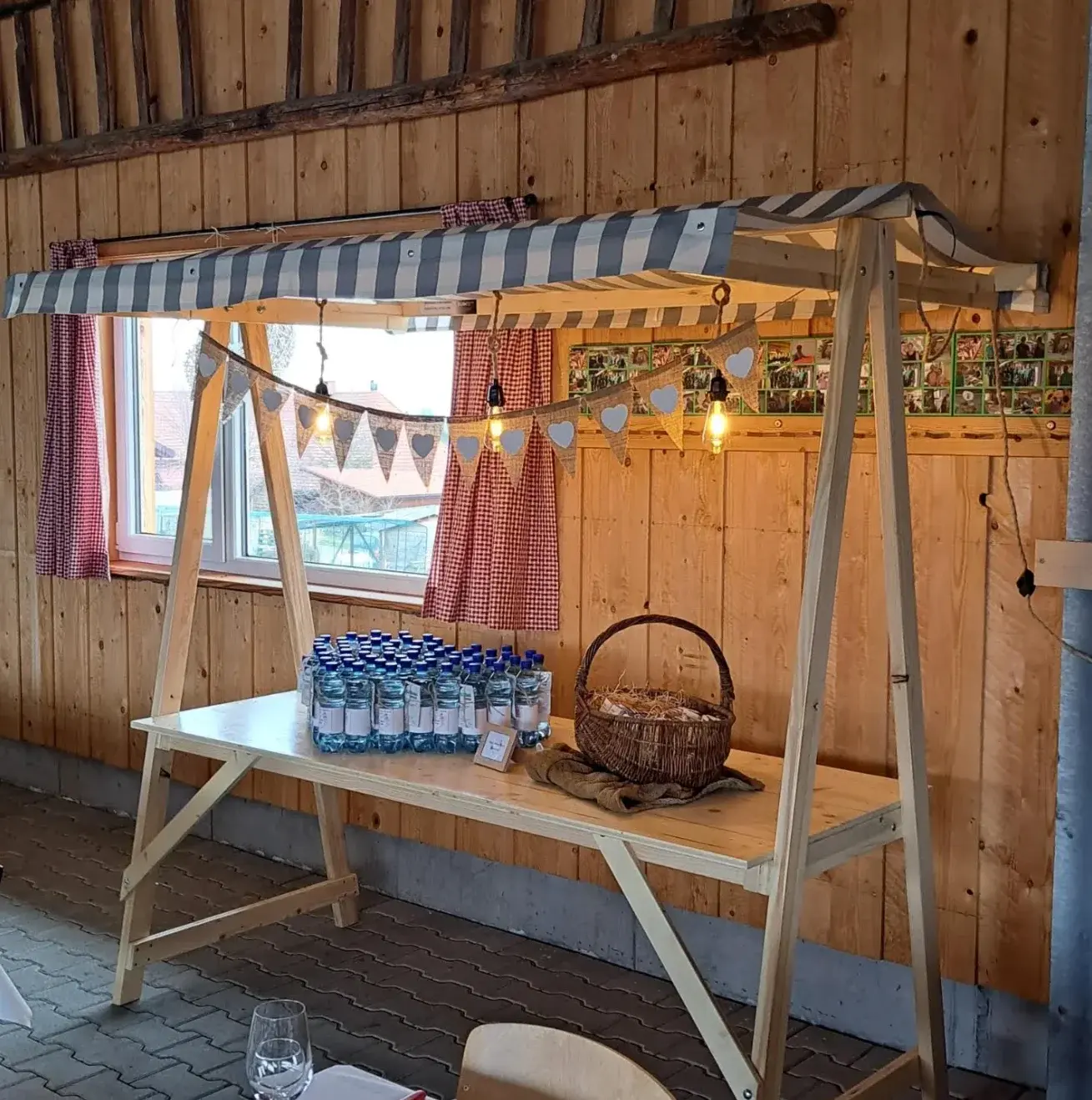 Wasserstand Innenbereich