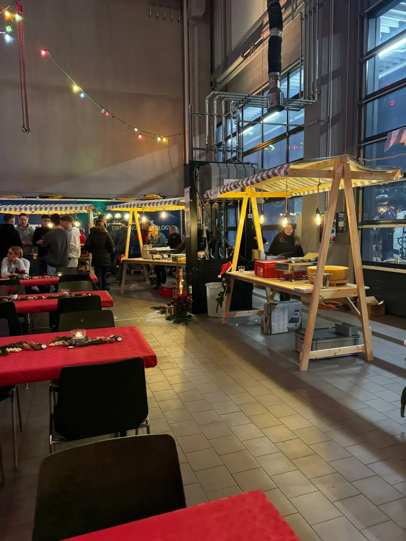 Essensstand Innenbereich